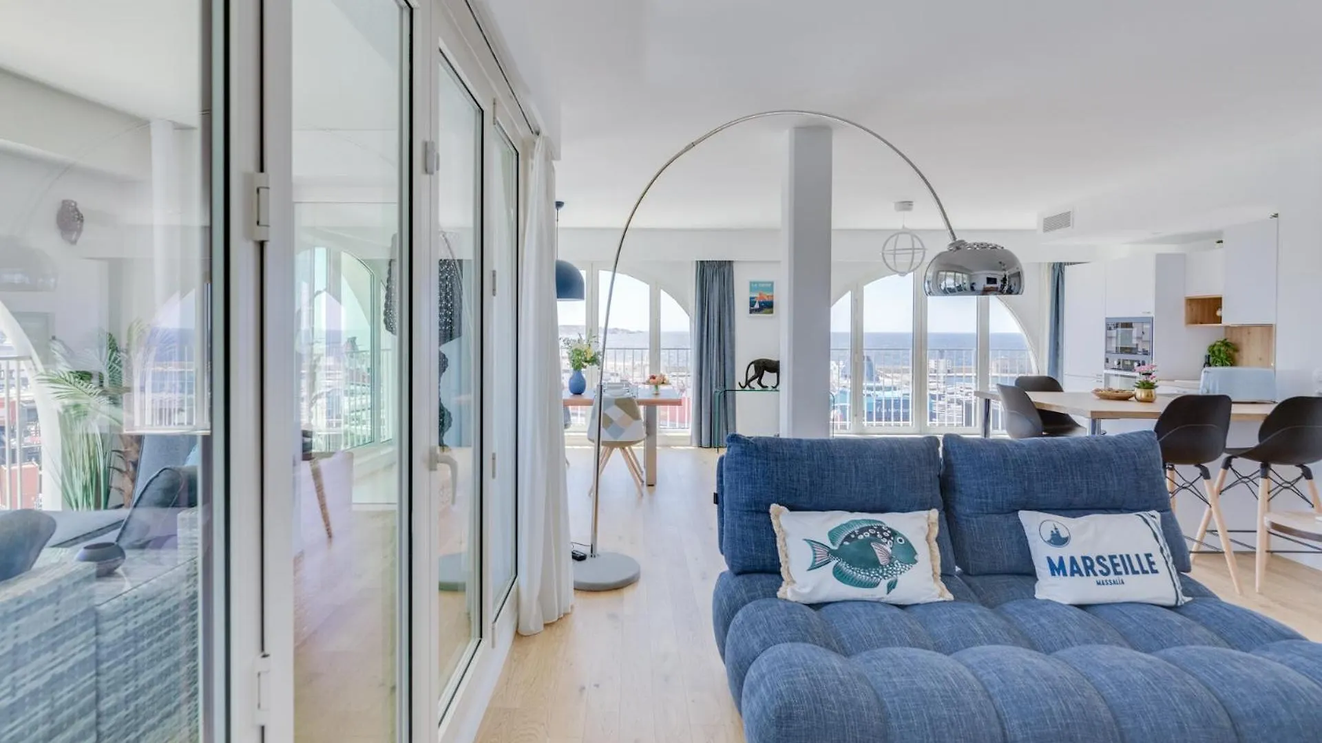 Apartment Luxe, Vue Mer Et Parking Prive Marseille France